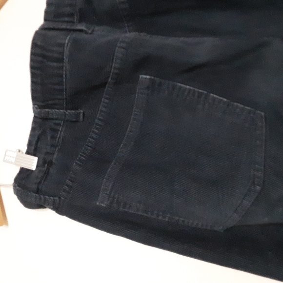 Land's End square rigger corduroy navy pants men's 36 - Picture 6 of 10